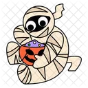 Mummy With Candies  Icon