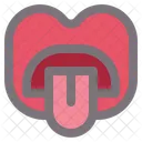 Mund Emotionen Lachen Symbol