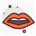 Mund Lippen Gesicht Symbol