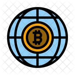 Bitcoin mundial  Icono