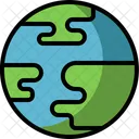 Mundo Globo Tierra Icono