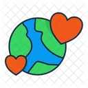 Mundo Amor Terra Icon