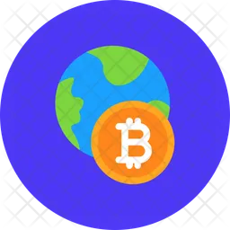 Mundo bitcoin  Ícone