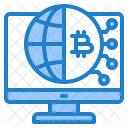 Bitcoin mundial  Icono