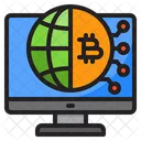 Bitcoin mundial  Ícone