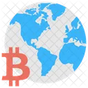 Mundo bitcoin  Icono