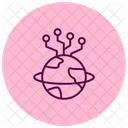 Mundo Digital Digital Mundo Ícone