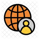 Mundo Globo Usuario Icon