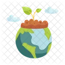 Terra Globo Meio Ambiente Ícone