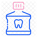 Mundwasserflasche Symbol