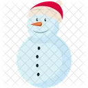 Muñeco de nieve  Icono