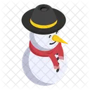 Muñeco de nieve  Icono