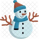 Muñeco de nieve  Icono