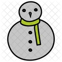 Muneco De Nieve Muneco De Nieve De Invierno Diseno De Muneco De Nieve Icono