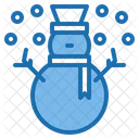 Muñeco de nieve  Icono