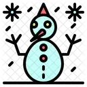 Muneco De Nieve Muneca Nieve Icon