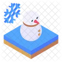 Muneco De Nieve Personaje De Muneco De Nieve Muneco De Nieve De Invierno Icon