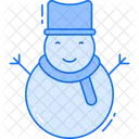 Muñeco de nieve  Icono