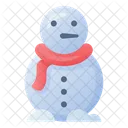 Muñeco de nieve  Icono
