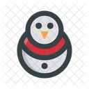 Muneco De Nieve Navidad Invierno Icon