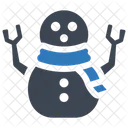 Muñeco de nieve  Icono