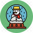 Muñeco de nieve  Icono