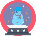 Muñeco de nieve  Icono