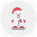 Muñeco de nieve  Icono