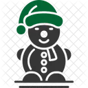 Muñeco de nieve  Icono