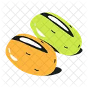 Mung Beans Mung Seeds Organic Food Icon