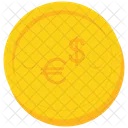 Munze Gold Dollar Symbol