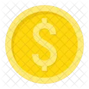 Munze Dollar Gold Symbol