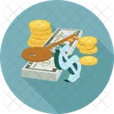 Munze Munzen Dollar Icon