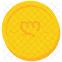 Munze Gold Georgien Symbol