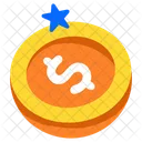 Penny Nickel Zehncentstuck Symbol