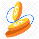 Penny Nickel Zehncentstuck Symbol
