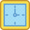 Mur Horloge Temps Icon