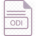Odi Fichier Format Icône