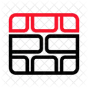 Mur Mur De Briques Briques Icon