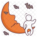 Murciélago de halloween  Icono