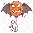 Murciélago de halloween  Icono