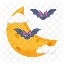 Noche Luna Halloween Icon