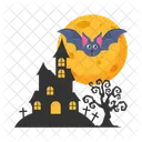 Noche Luna Halloween Icon