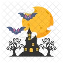 Noche Luna Halloween Icon