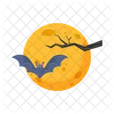 Noche Luna Halloween Icon