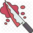Murder Weapon Crime Weapon Knife Icon