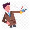 Crime Gun Murderer Crime Weapon Icône