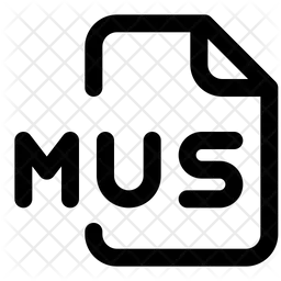 Mus File  Icon