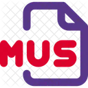 Mus-Datei  Symbol