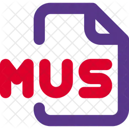 Mus File  Icon